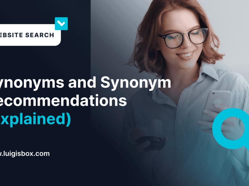 Sinónimos y Recomendaciones de Sinónimos [Explicado]